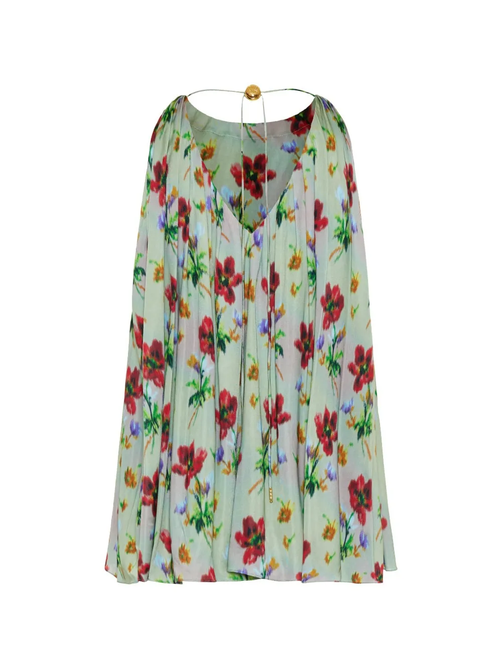  Loewe Floral Top - Green 
