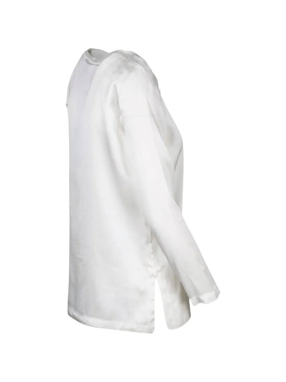 Maliparmi Long-sleeve Blouse - White 