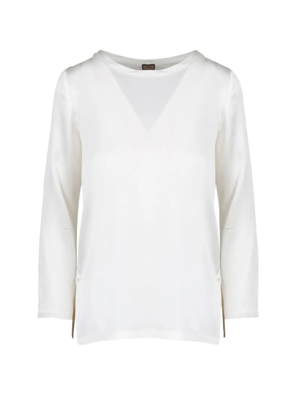 MALIPARMI long-sleeve blouse - Bianco