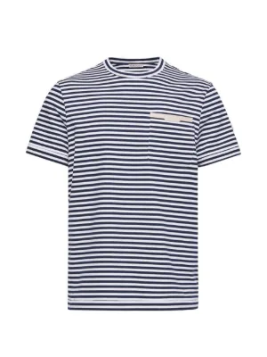 Wales Bonner ストライプ Tシャツ | ブルー | FARFETCH JP