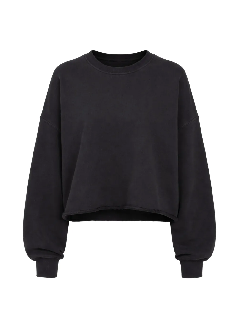 EZR washed-effect sweatshirt - Nero