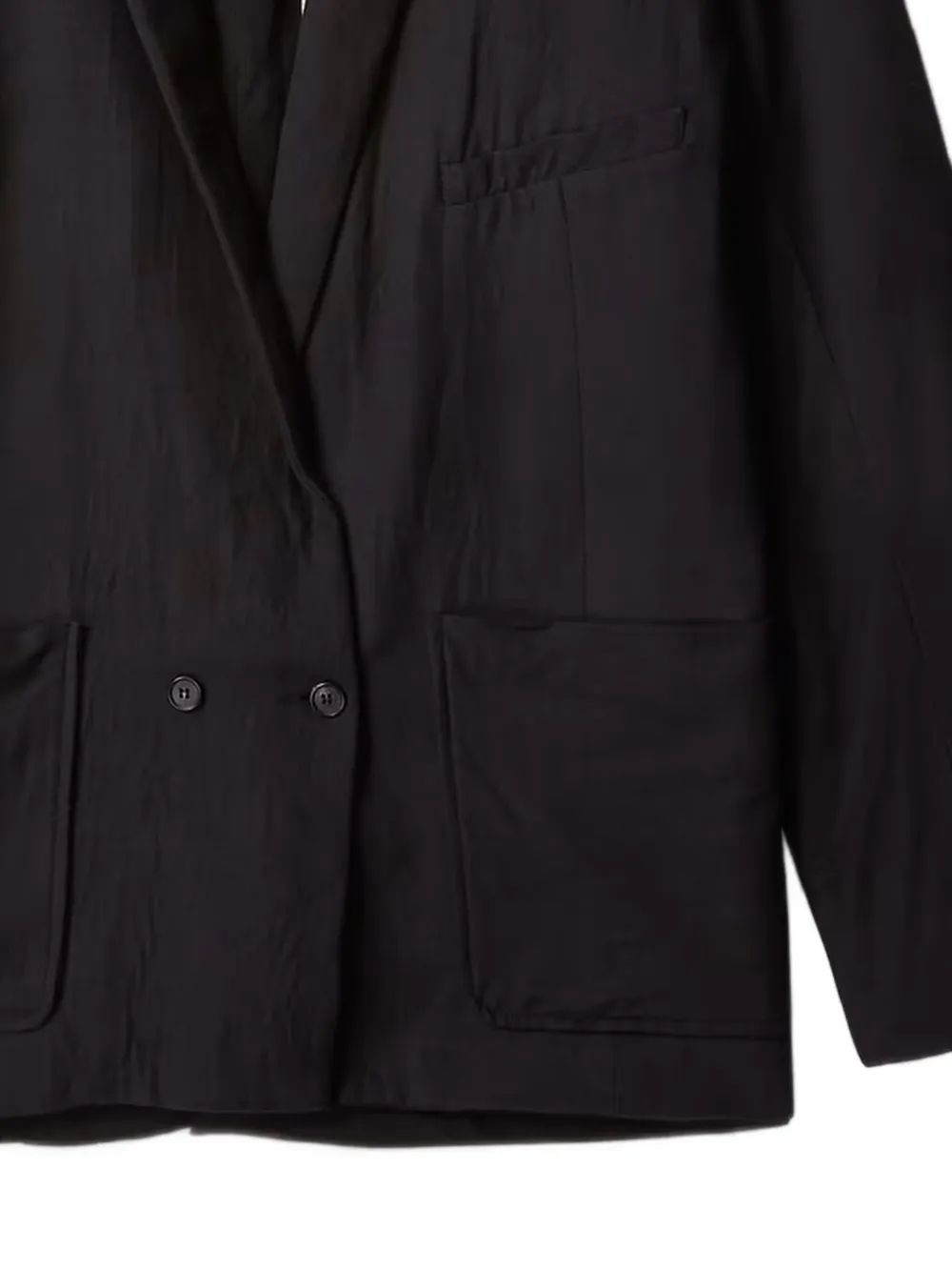  Applied Art Forms Bm1-17 Double-breasted Jacket - Black 