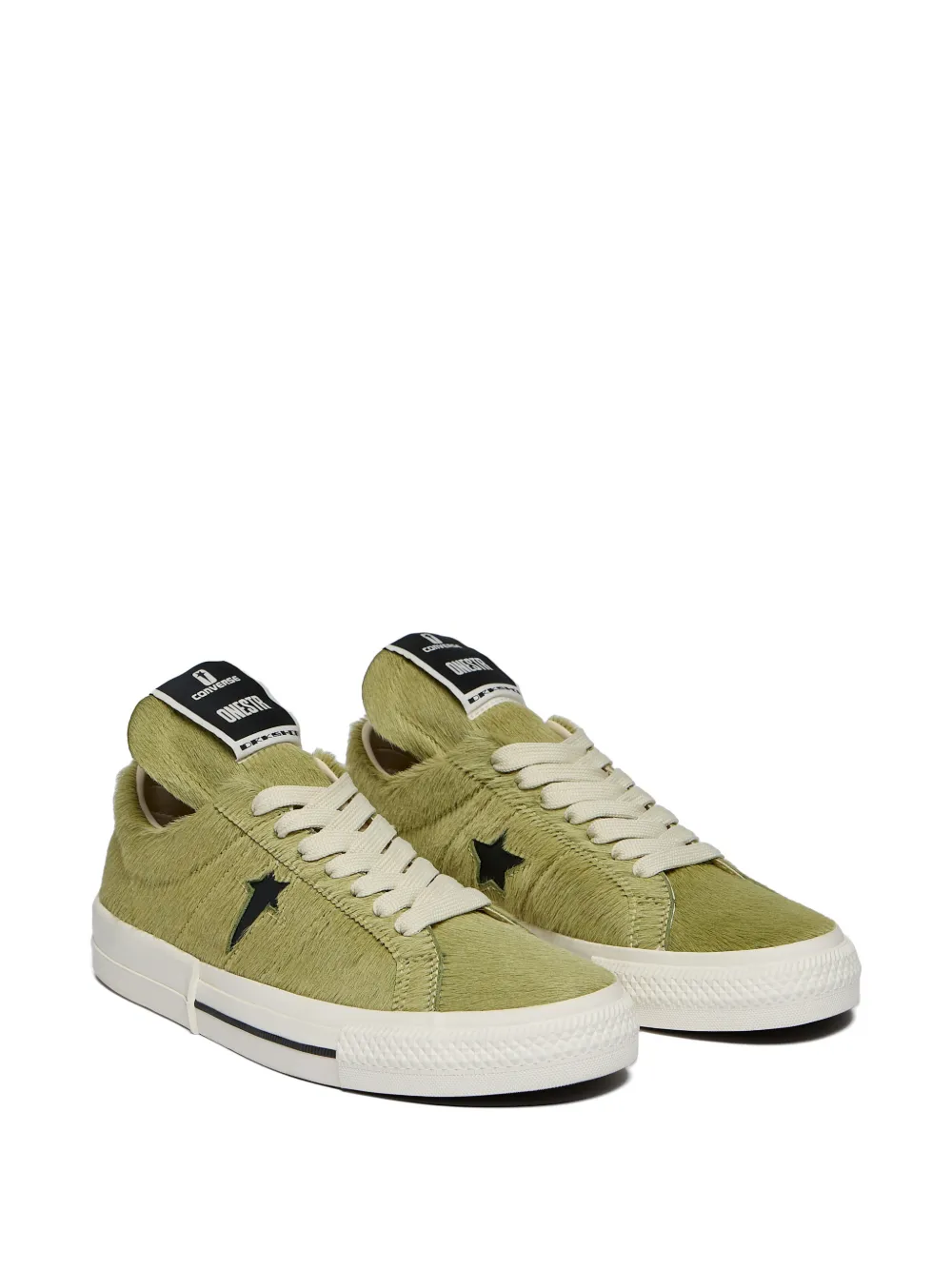 Rick Owens DRKSHDW x Converse Onestr star-appliquéd sneakers Groen