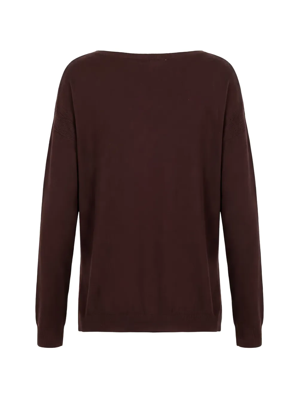  Kontatto Ribbed-cuff Jumper - Brown 