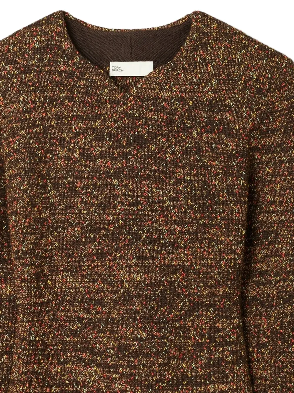  Tory Burch V-neck Sweater - Brown 