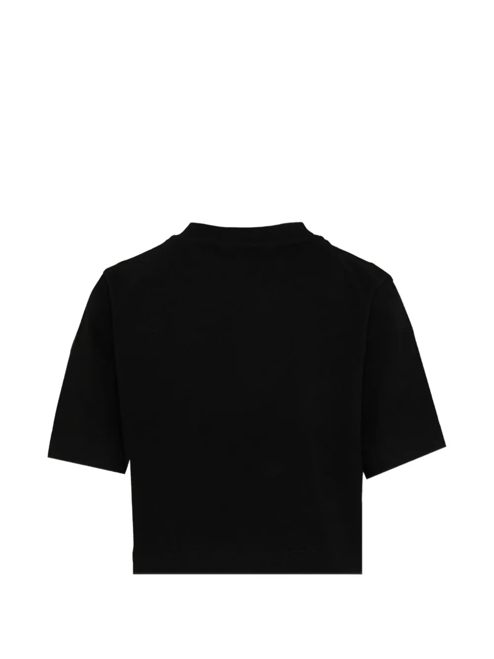 Palm Angels Kids T-shirt met logoprint Zwart