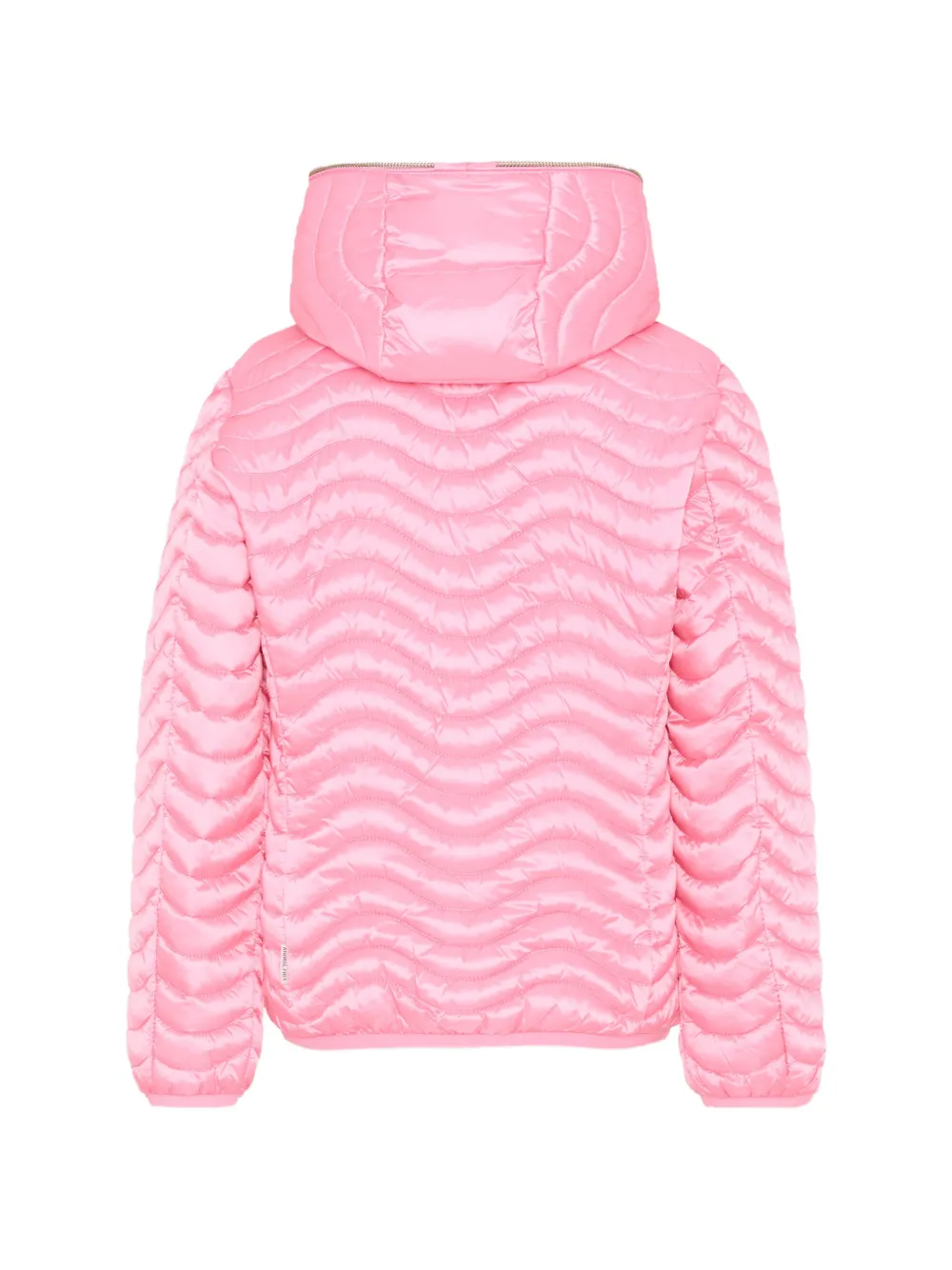 Save The Duck Kids Iris gewatteerd jack met capuchon Roze