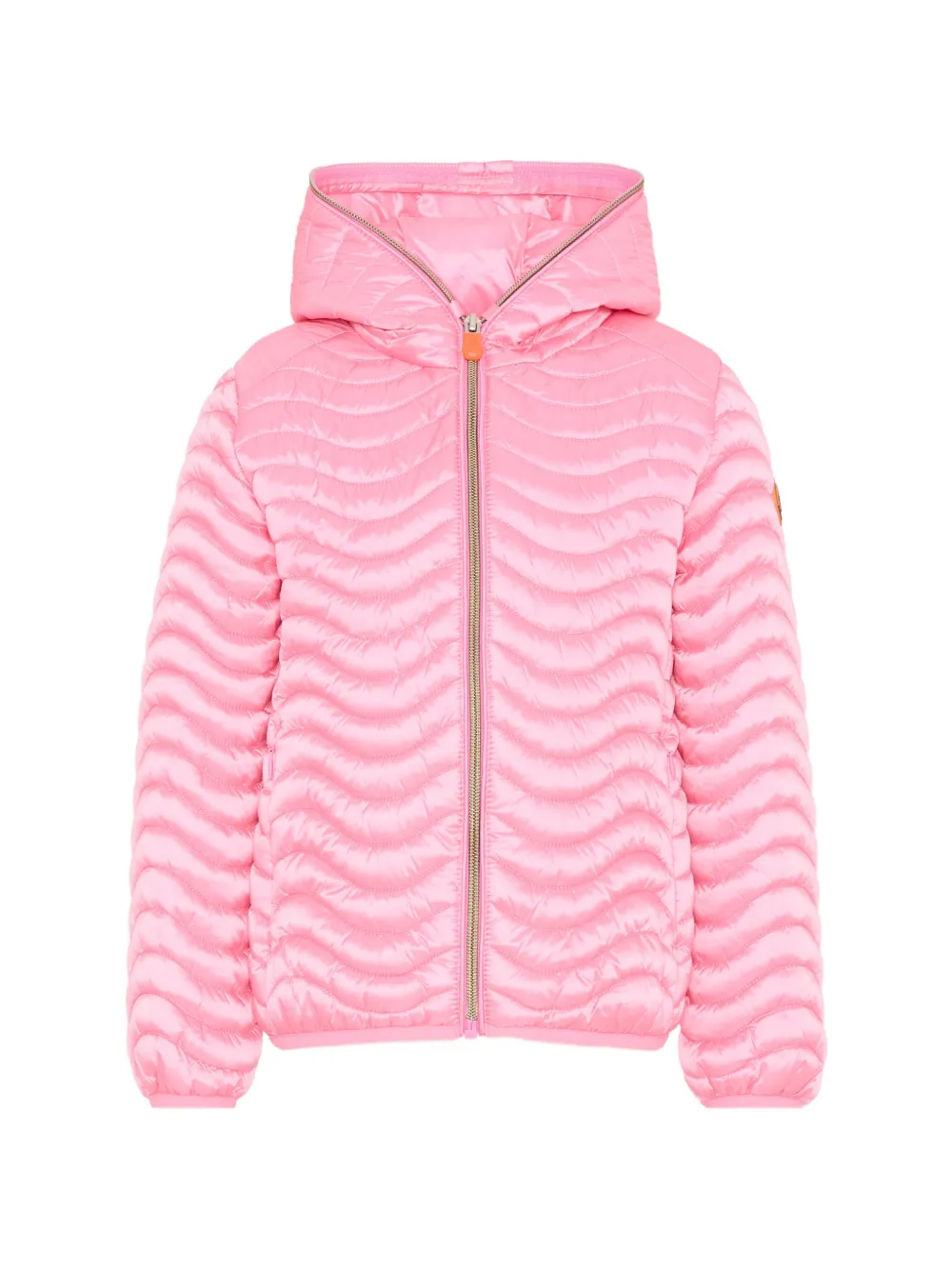 Save The Duck Kids Iris hooded padded jacket - Rosa