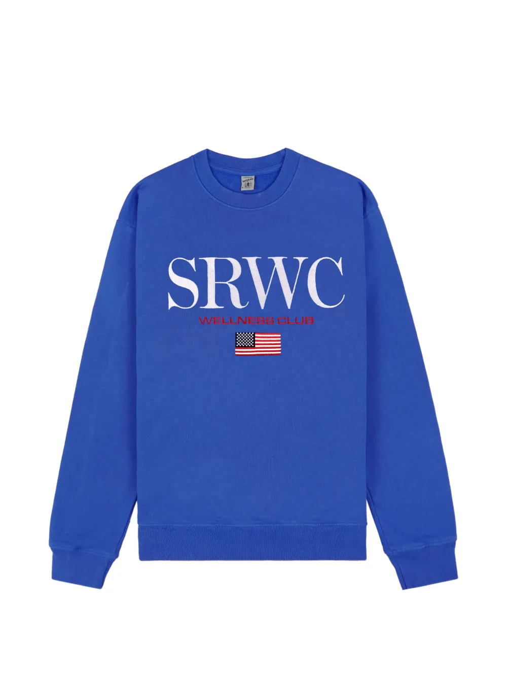 Sporty & Rich Nautical flag print sweatshirt - Blu