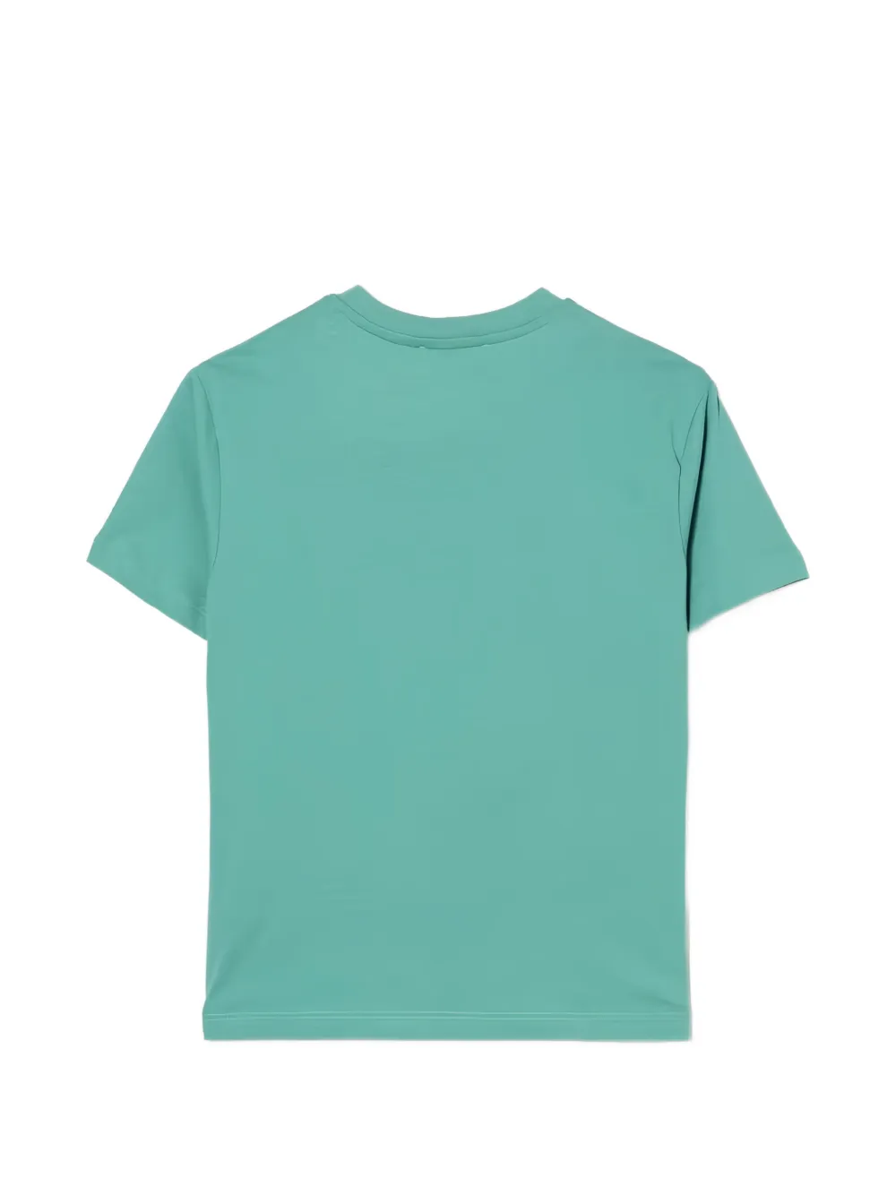 MSGM Kids T-shirt met logoprint Groen