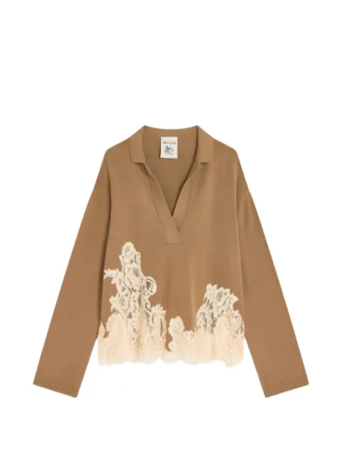 Semicouture V-neck sweater