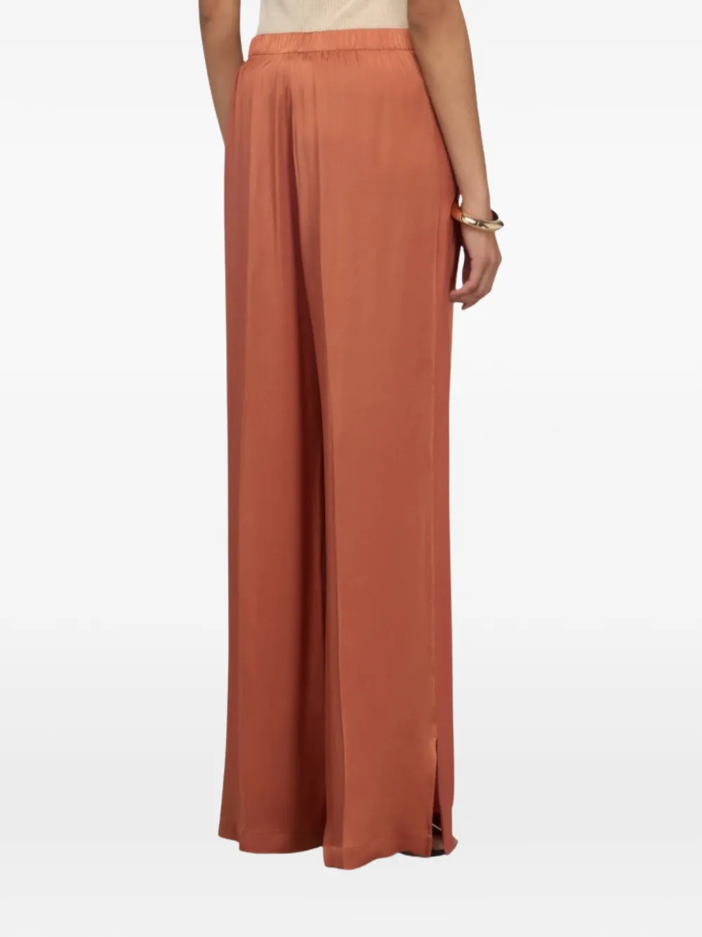  Semicouture Elasticated Trousers - Orange 