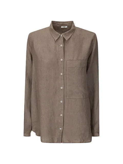 M.S.M. chest-pocket linen shirt
