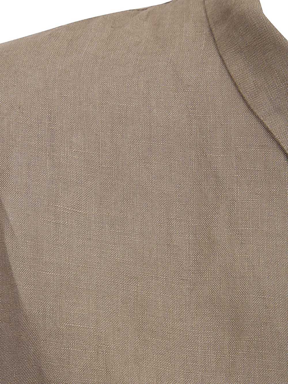  M.s.m. Chest-pocket Linen Shirt - Brown 