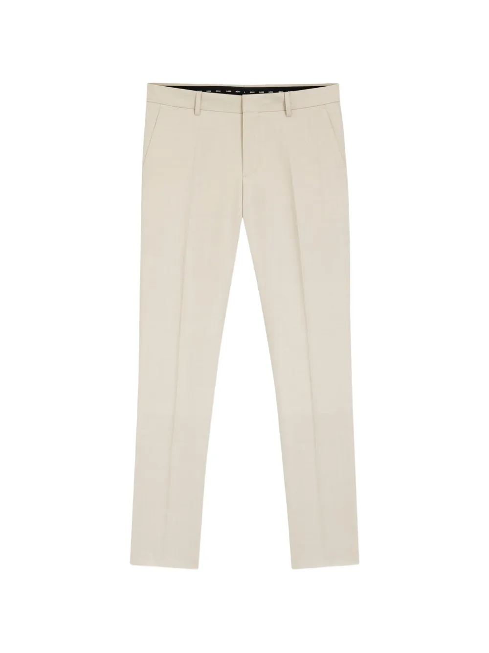 BOSS straigh-leg trousers - Toni neutri