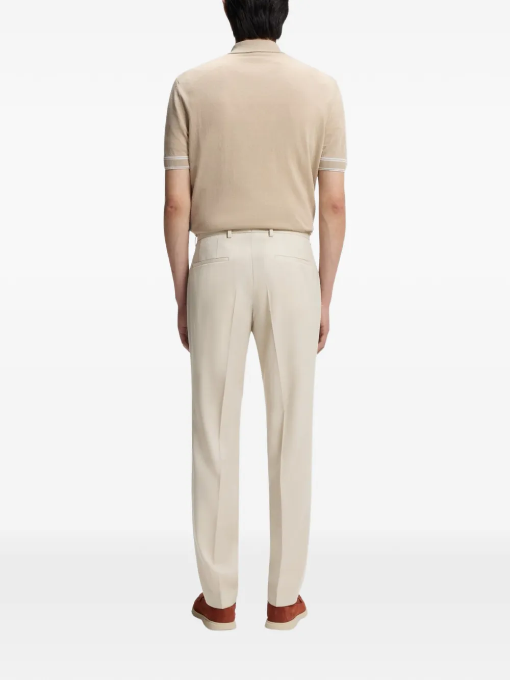  Boss Straigh-leg Trousers - Neutrals 