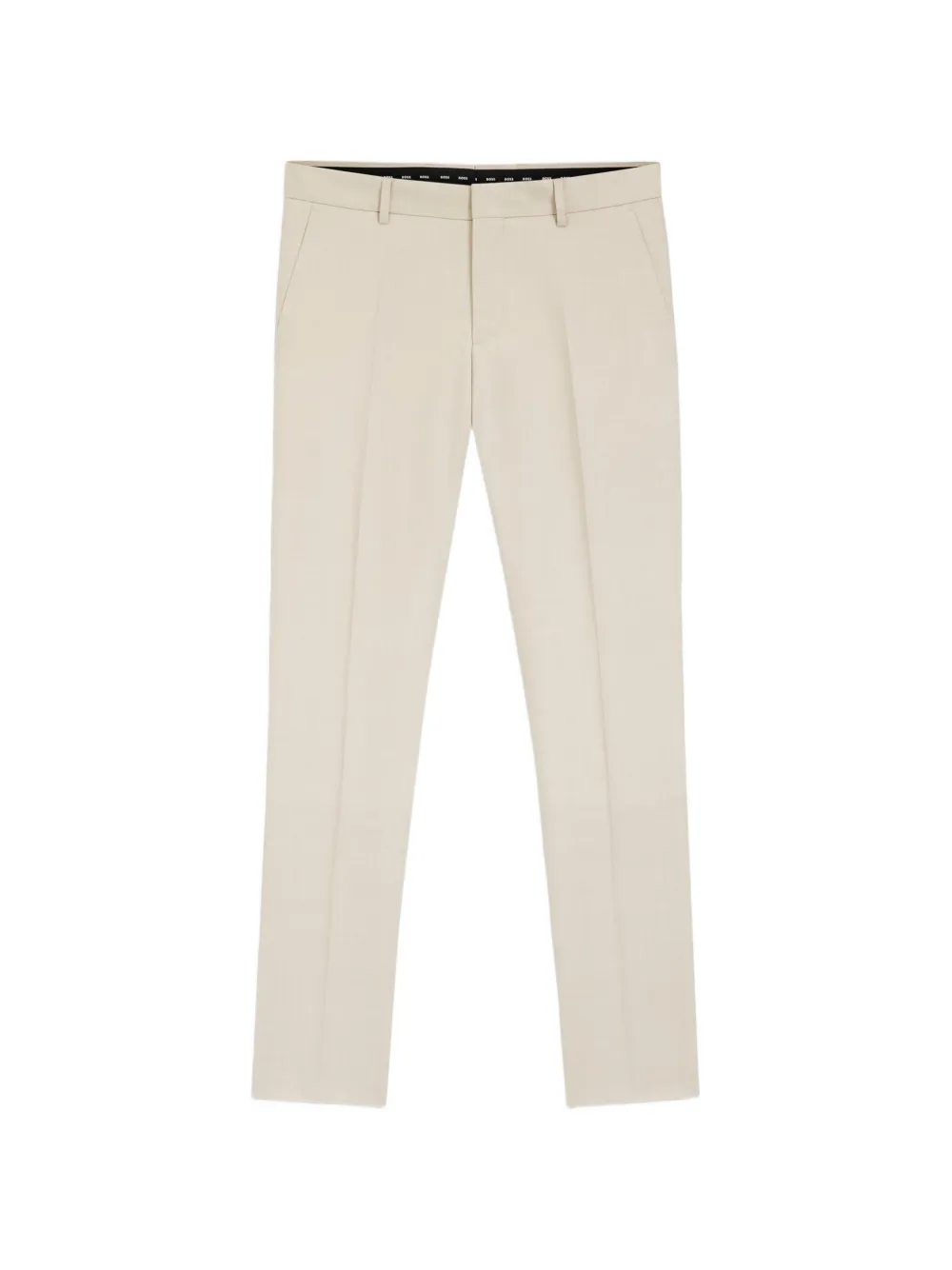 BOSS straigh-leg trousers - Nude