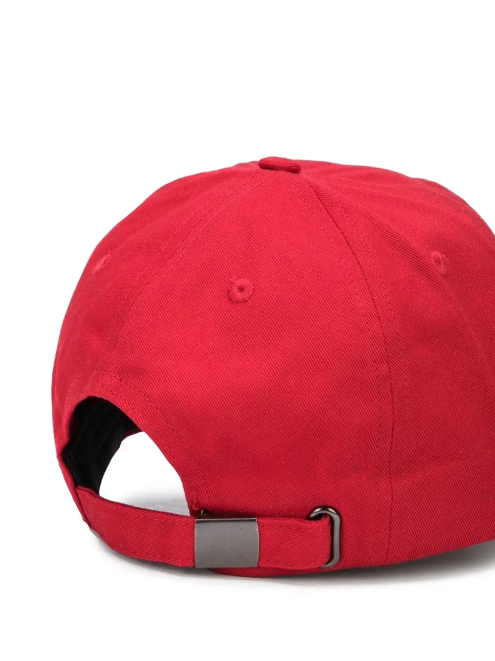  Mostly Heard Rarely Seen 8-bit Stallion Logo-patch Cap - Red 
