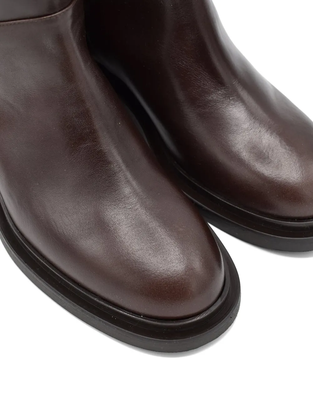 Sergio Levantesi Laura56 enkellaarzen met ketting Bruin