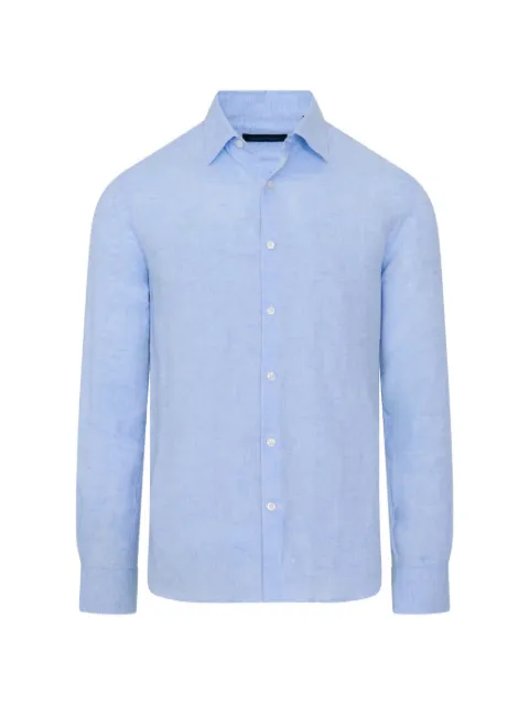 PATRICK ASSARAF Chambray long-sleeve shirt
