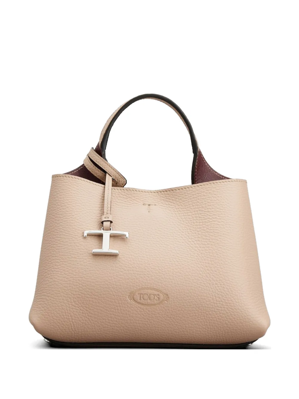 Tod's logo-detail tote bag - Pink