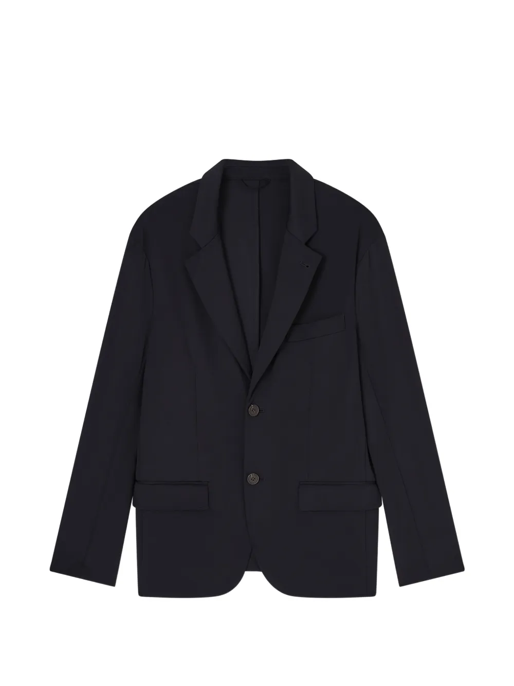 Emporio Armani button pocket blazer - Blu