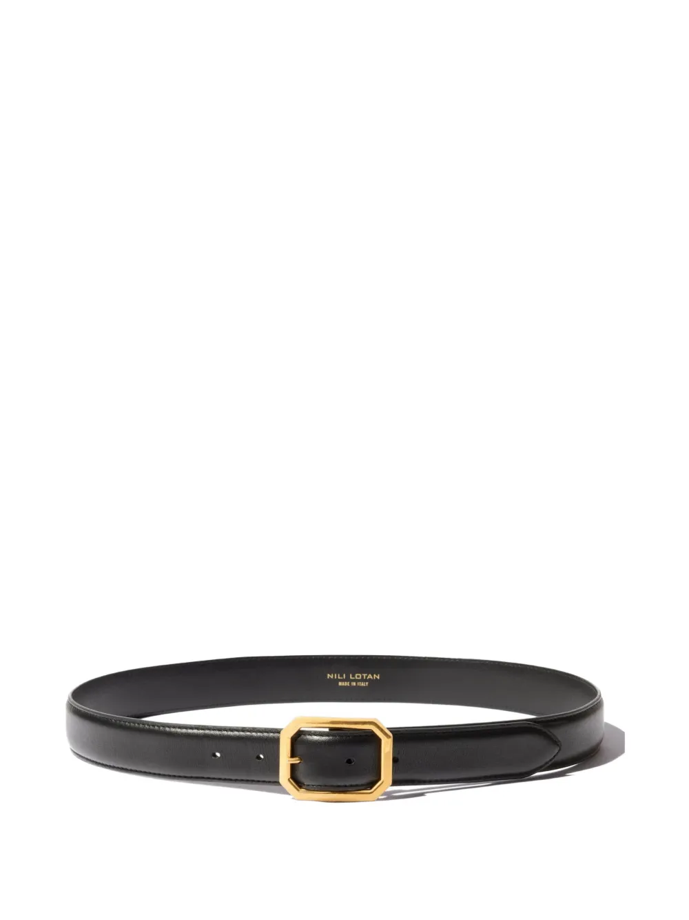 Nili Lotan buckle belt - Nero