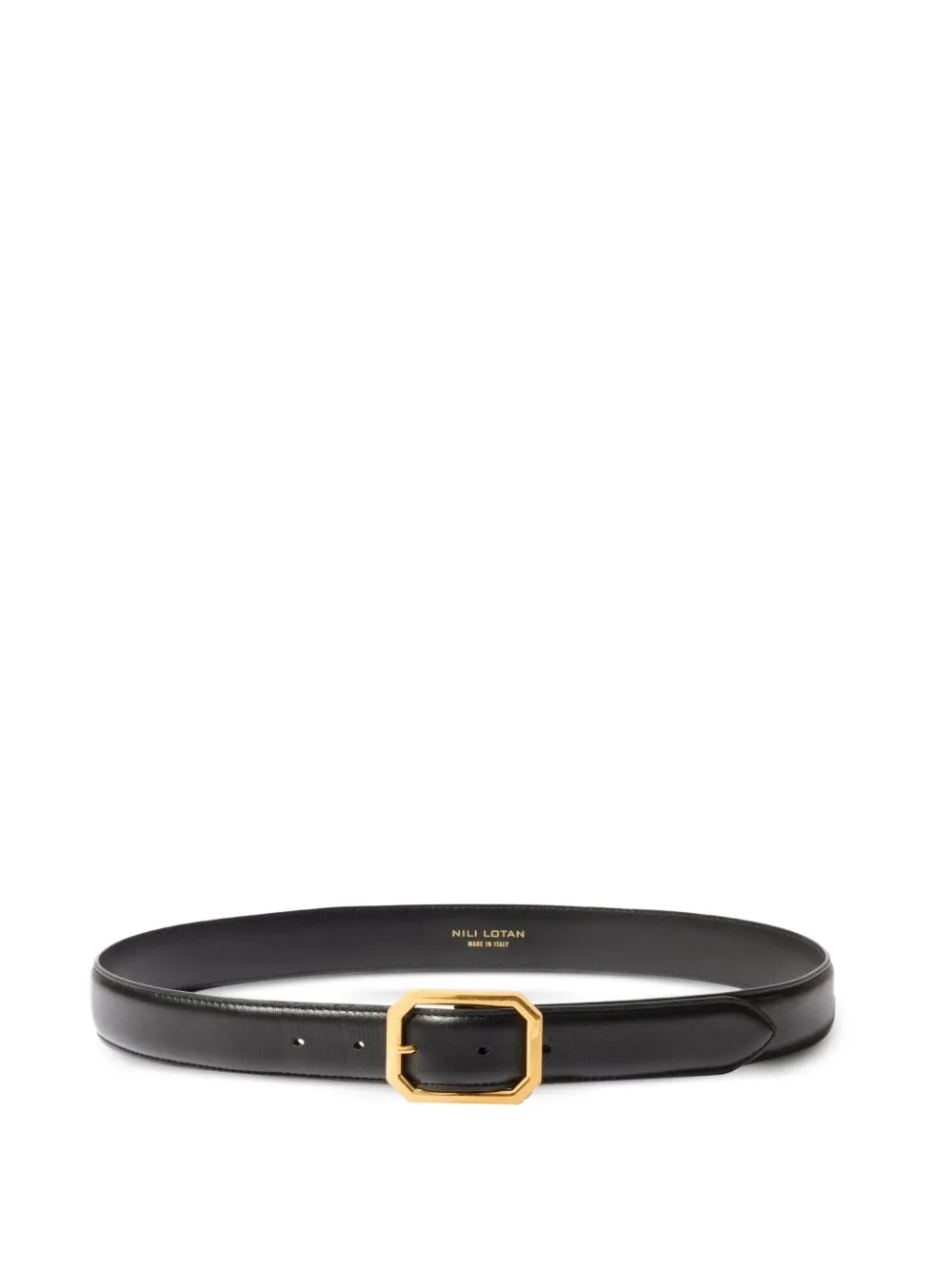 Nili Lotan buckle belt - Nero