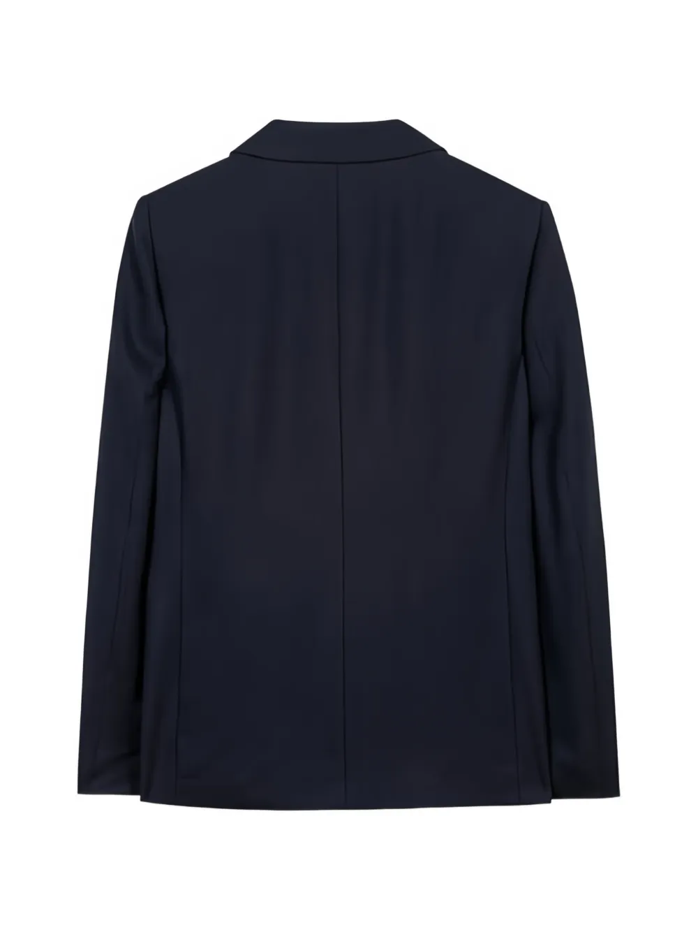  Luisa Cerano Double-breasted Gabardine Blazer - Blue 