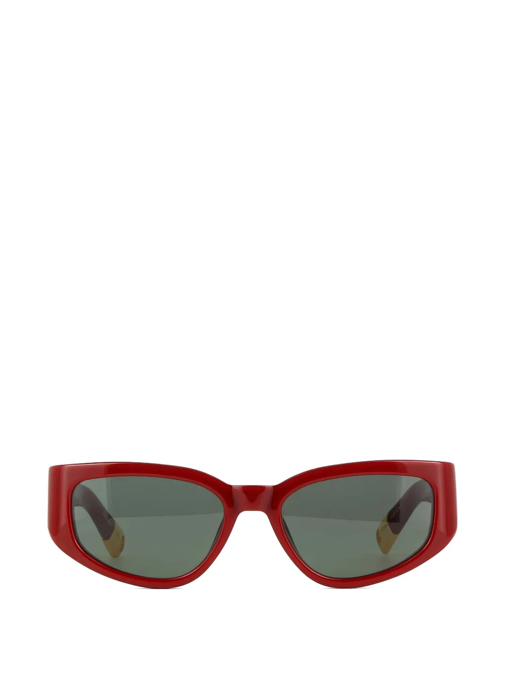 Jacquemus Jac 5 C3 browline sunglasses - Rosso