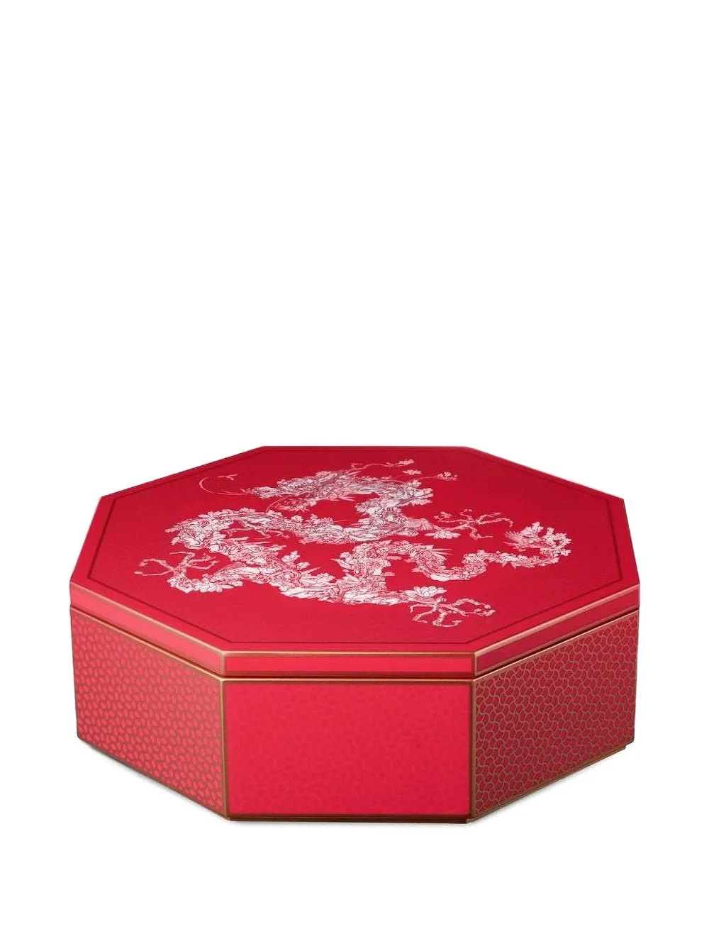Shanghai Tang x Shanghai Tang x Jacky Tsai wood candy box - Rosso