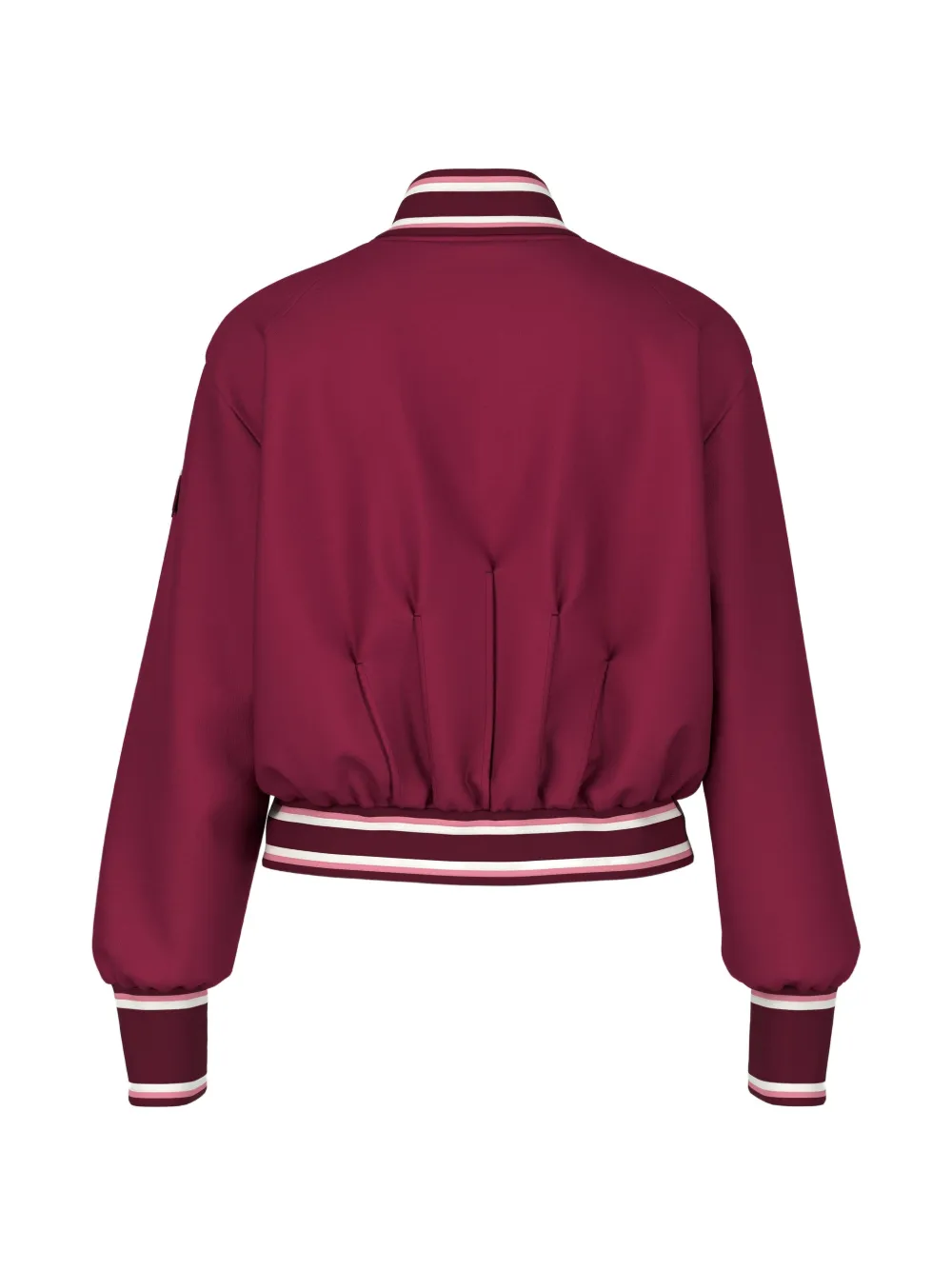 Zipped Bomber Jacket