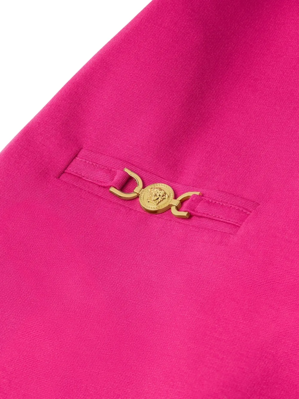Versace Kids Jurk met Medusa detail Roze