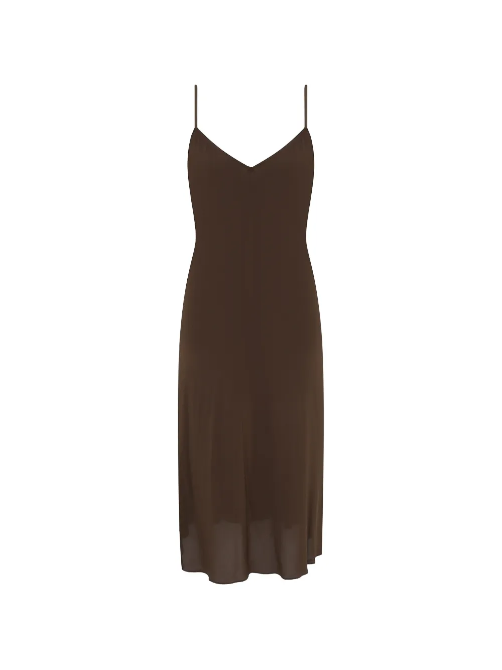 ZIMMERMANN Rebellion maxi-jurk met V-hals Bruin