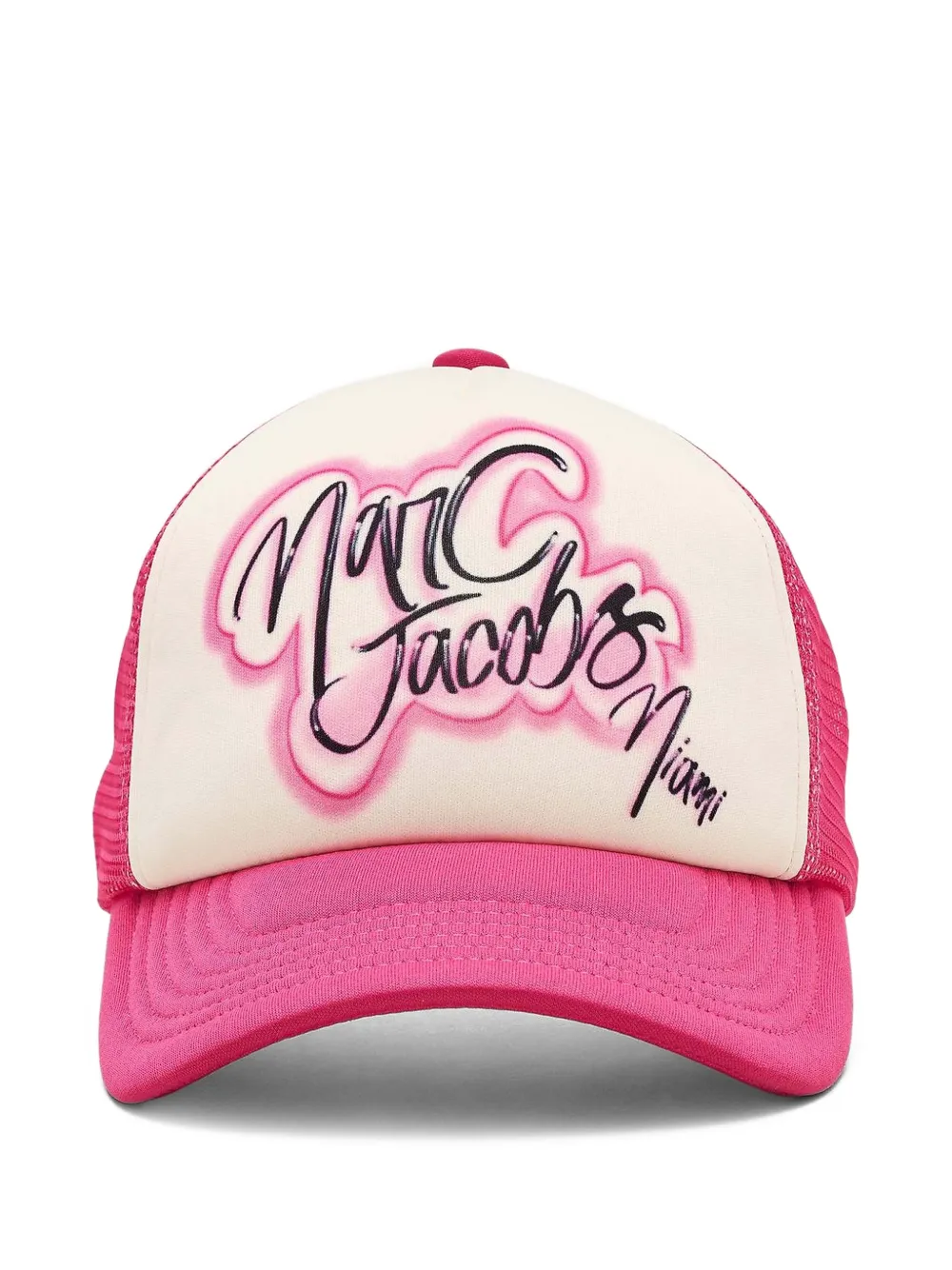 Marc Jacobs The City logo baseball cap - Rosa