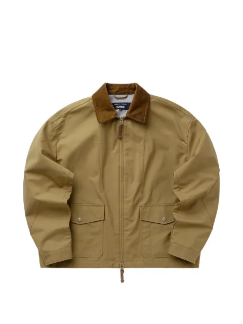 Comme des Garçons Homme corduroy-collar pocket jacket