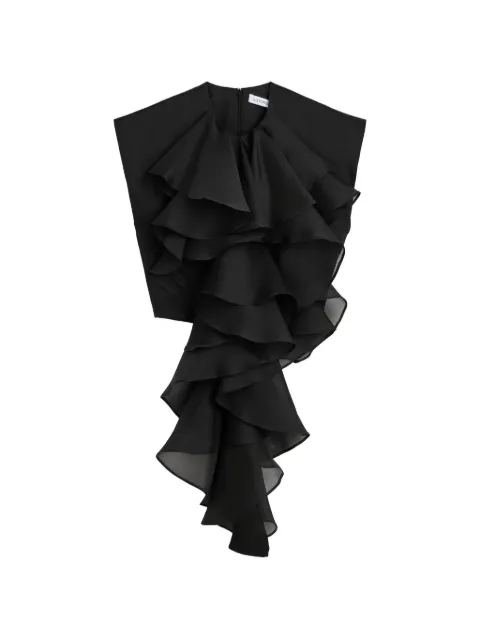 Viktor & Rolf Jabot Organza top