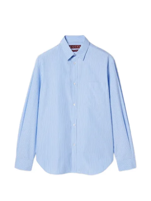 Gucci striped pocket shirt