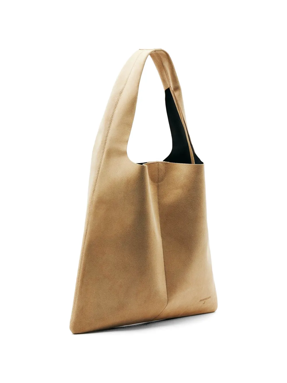  Patrizia Pepe Suede Shoulder Bag - Neutrals 