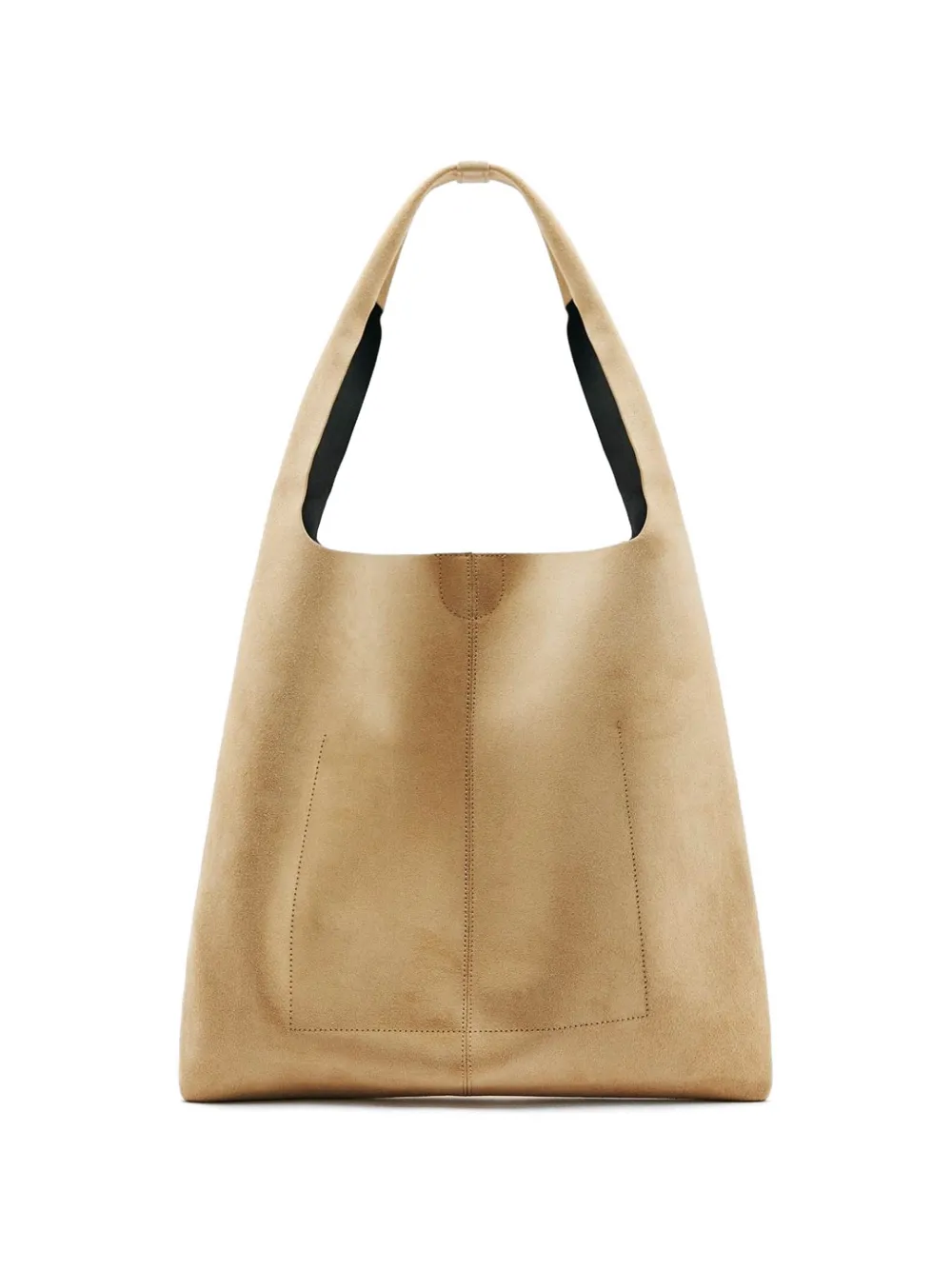  Patrizia Pepe Suede Shoulder Bag - Neutrals 
