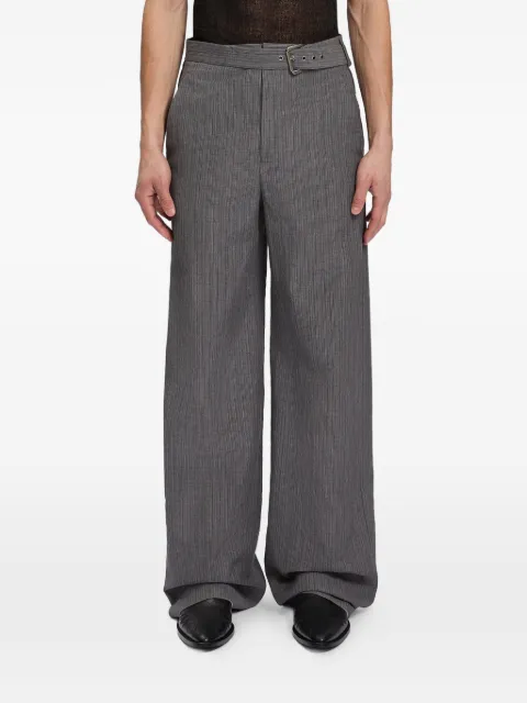 Ann Demeulemeester belted trousers