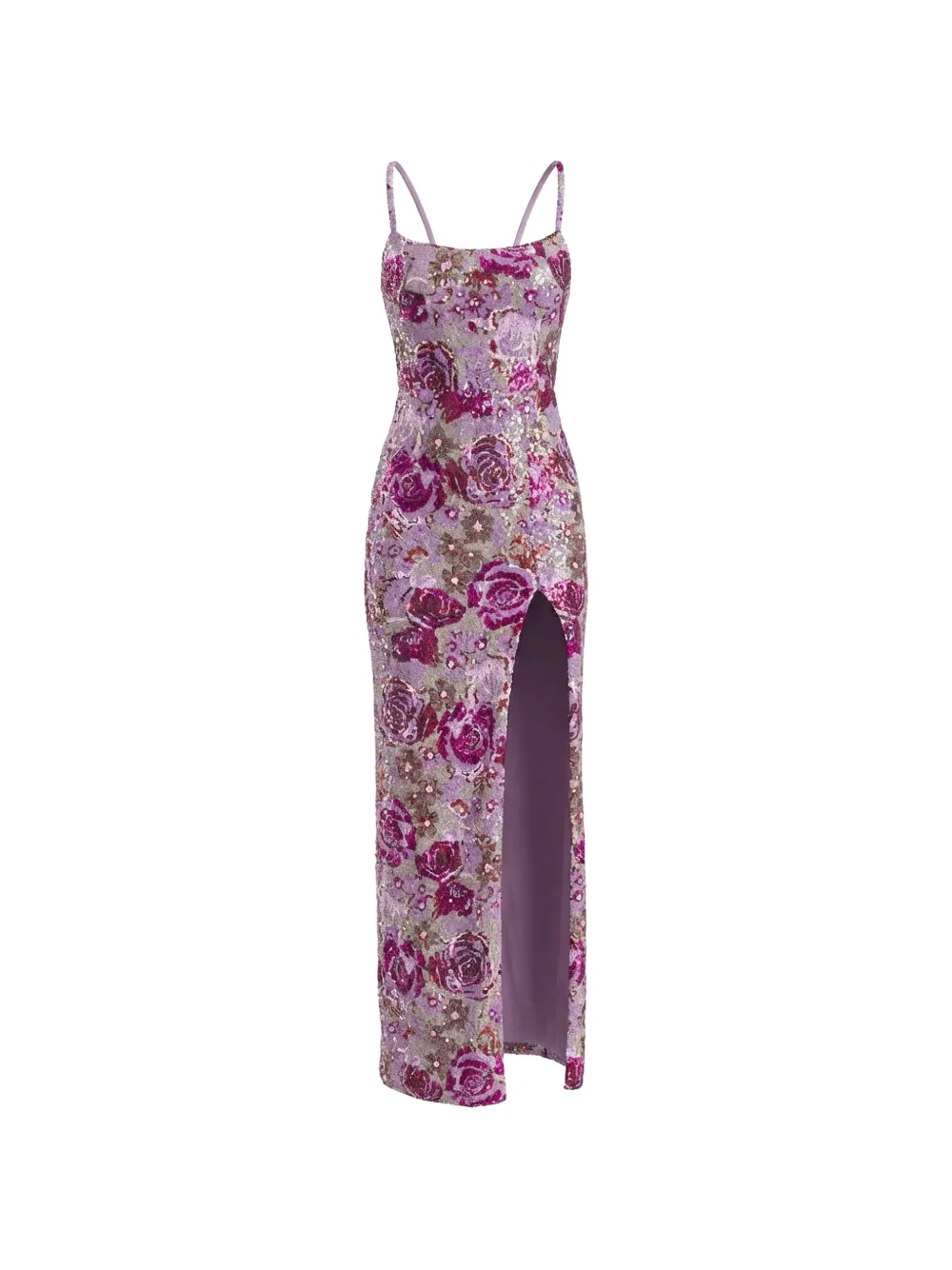 Bronx and Banco Allegra floral-print maxi dress - Rosa