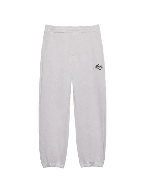 MSGM logo-detail cotton track pants