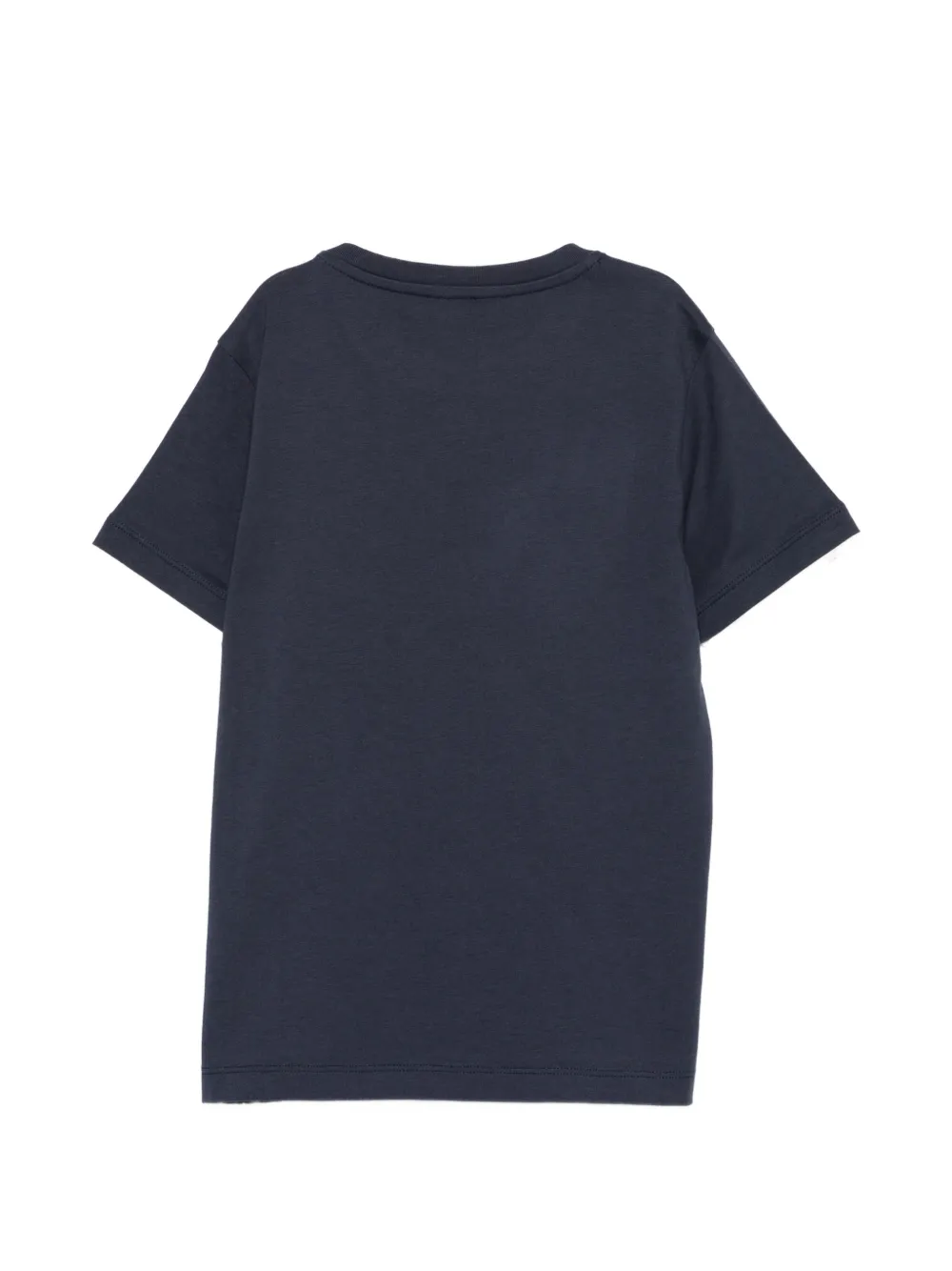 Fay Kids T-shirt met logo Blauw