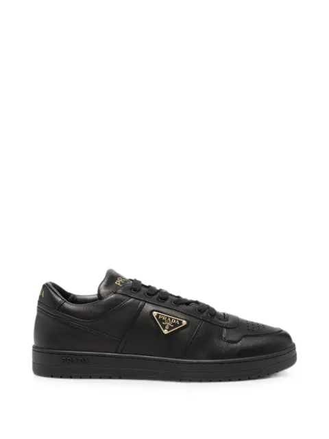 Prada zapatillas Downtown con placa del logo