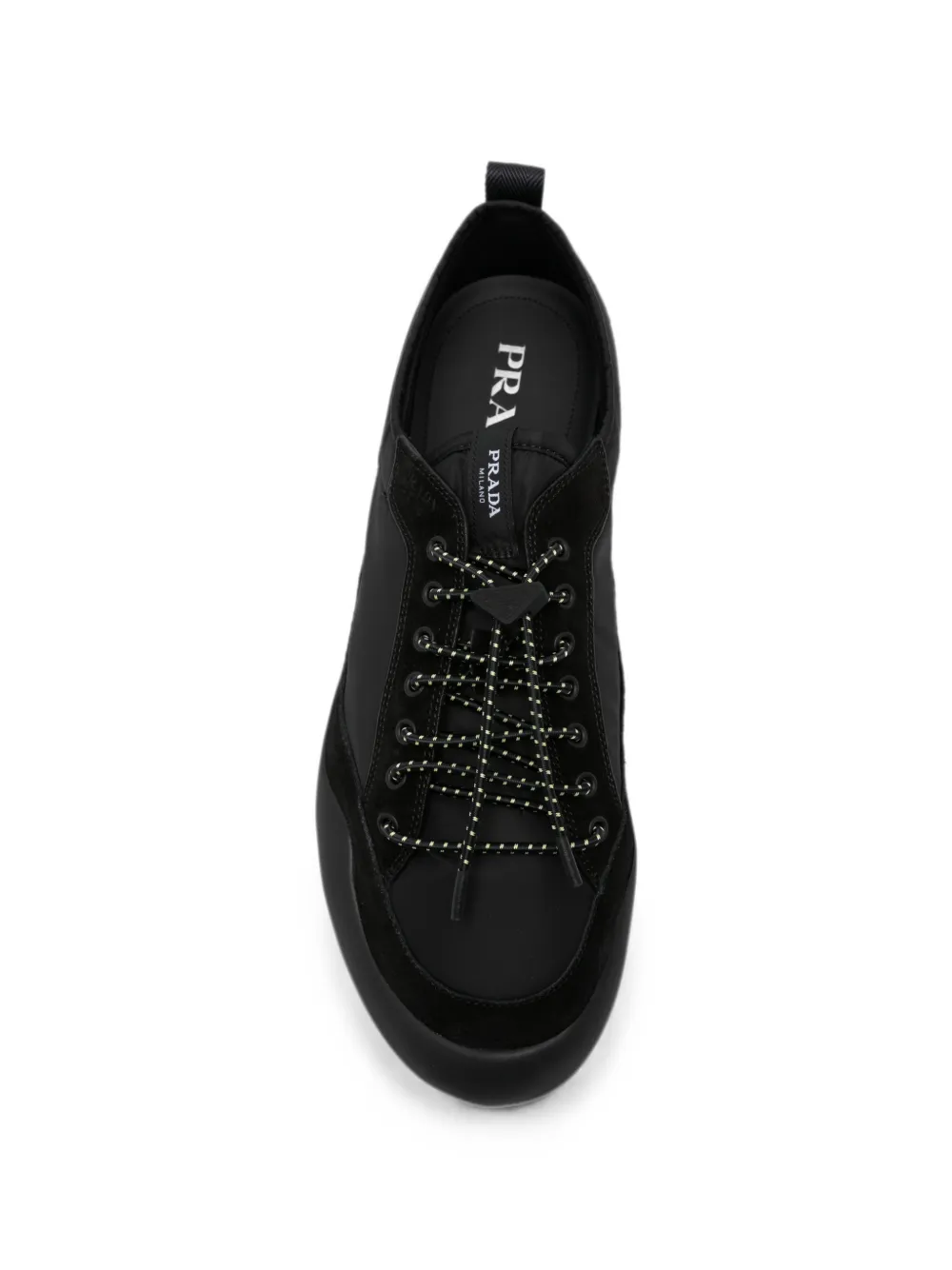 Prada Re-Nylon low-profile sneakers Zwart