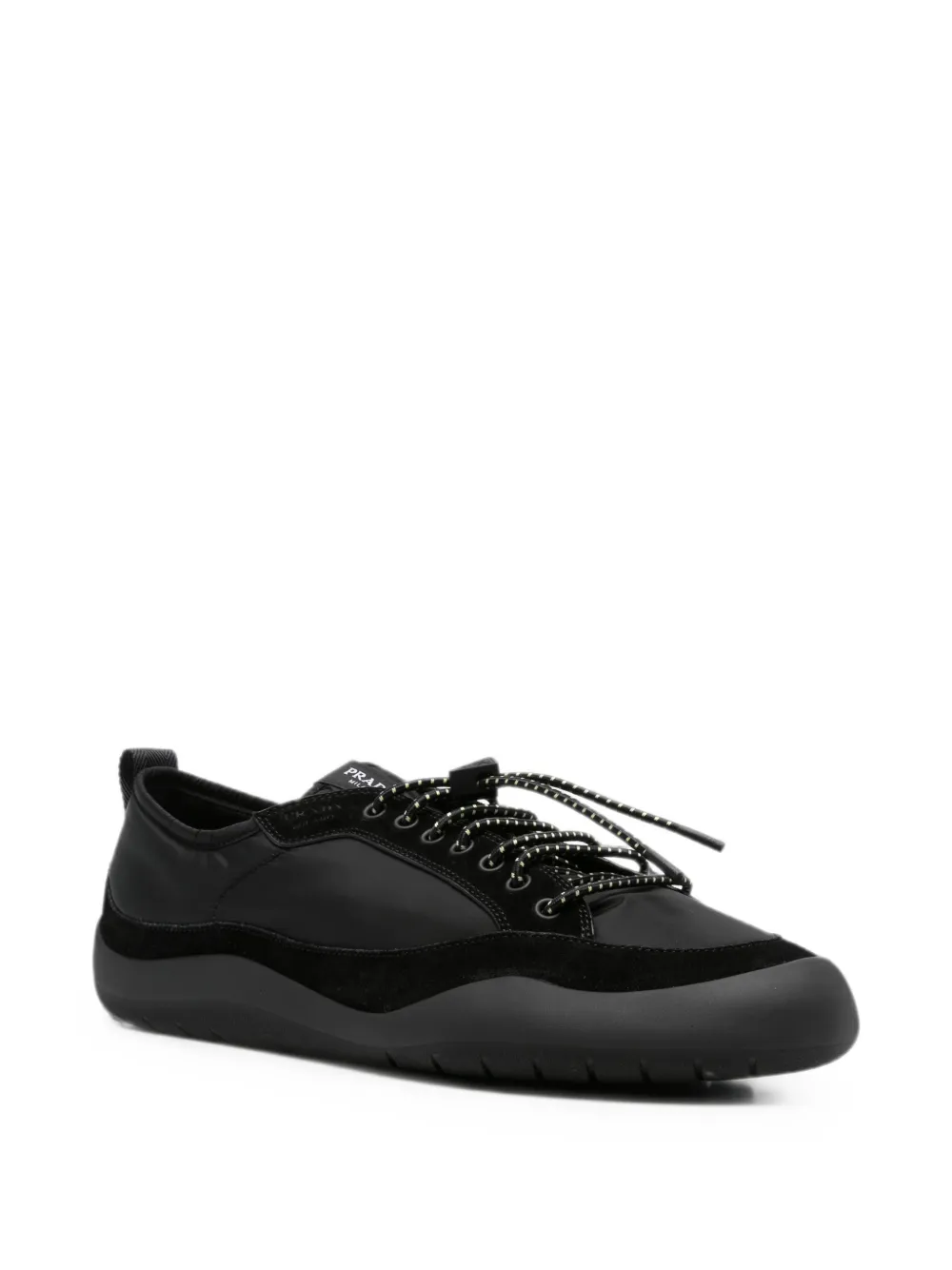 Prada Re-Nylon low-profile sneakers Zwart