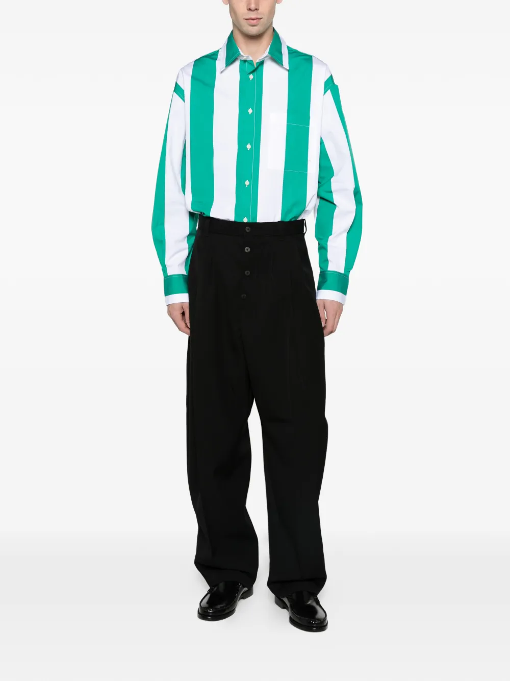 Jacquemus The Camargue shirt Groen