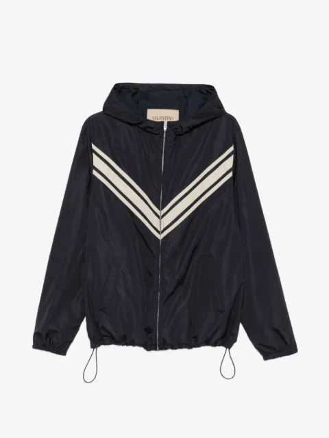 Valentino Garavani chevron-print jacket