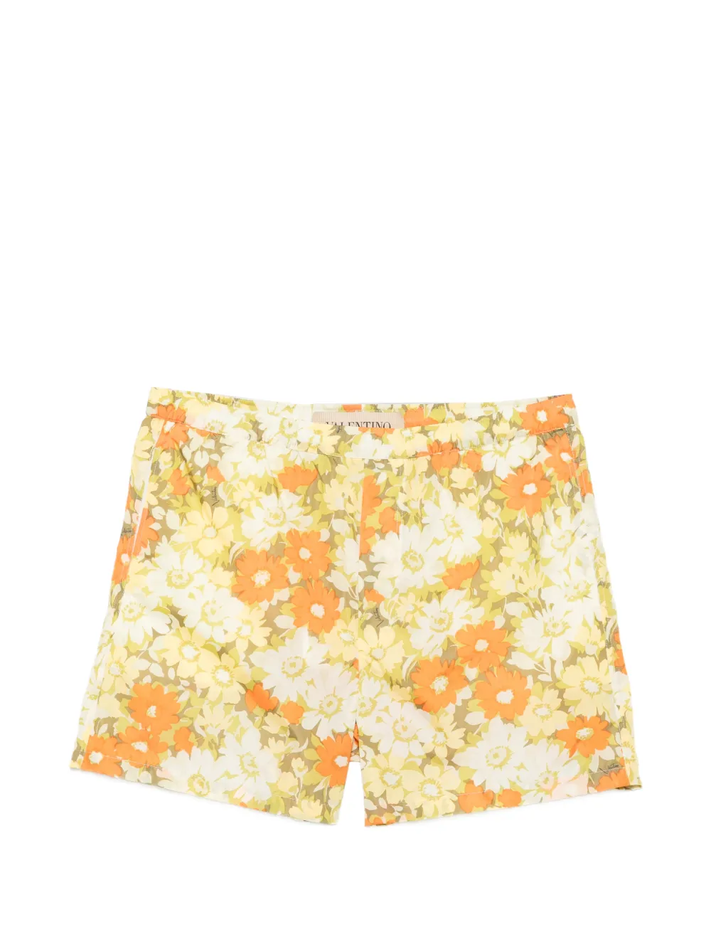 Valentino Garavani floral-print swimming shorts - Weiß